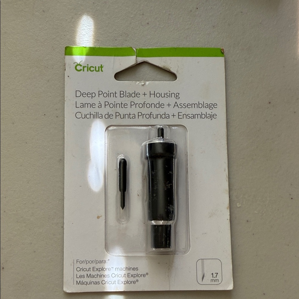 Cricut Deep Point Blade with Black Housing